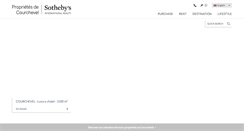 Desktop Screenshot of courchevel-sothebysrealty.com